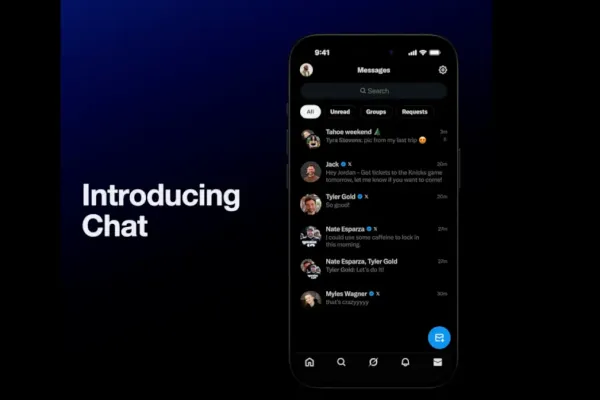 X Chat Expands Messaging Features with Encryption Update