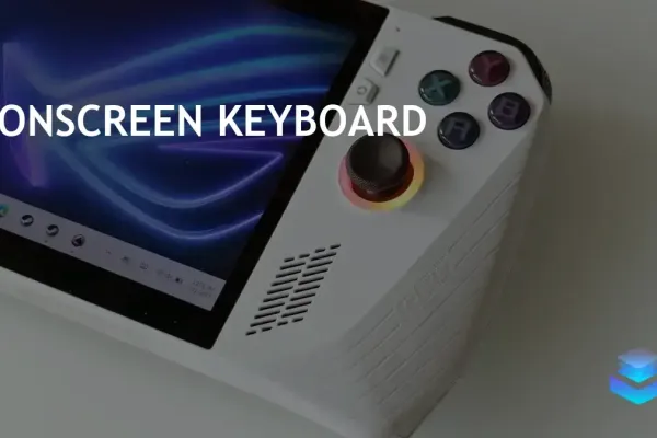 Microsoft Enhances Onscreen Keyboard for Windows Handheld Consoles