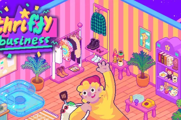 Launch Thrifty Business: A Cozy 90s Simulation for PC