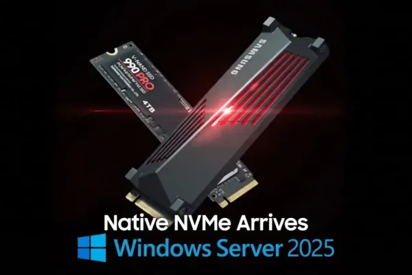 NVMe Support Enhances Windows Server 2025 Performance