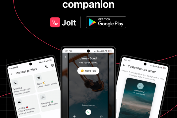 JOLT Phone App by I CUBE ACCESS Enhances Android Call Screen Customization