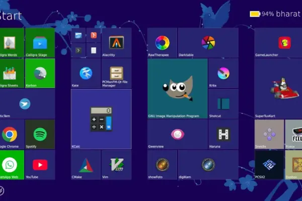 Win8DE Brings Metro Touch Interface to Linux