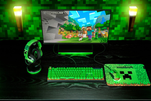 Razer and Mojang Release New Minecraft-Themed Gaming Gear