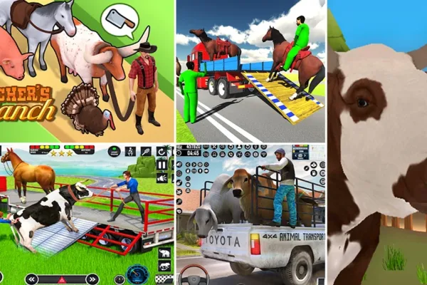 Animal Market and Transportation Games Highlight Farm Animal Management