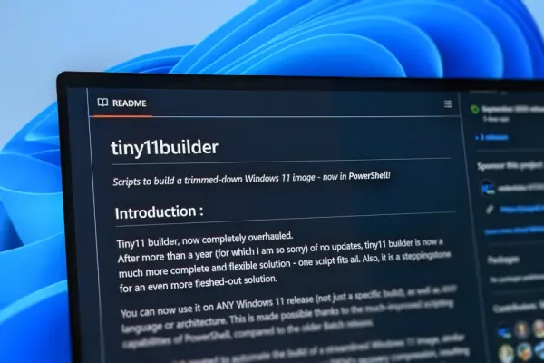 Tiny11 Update: Streamlining Windows 11 for Unsupported PCs