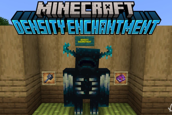 Density Enchantment Boosts Mace Damage in Minecraft, Study Finds