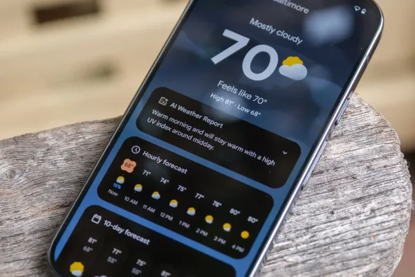 Pixel Weather Enhances Usability with Forecast Update
