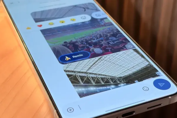 Launch Remix Feature in Google Messages