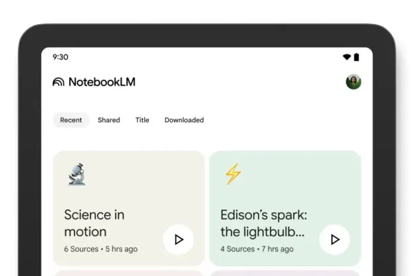 Google Launches New NotebookLM App for Android and iPhone Users