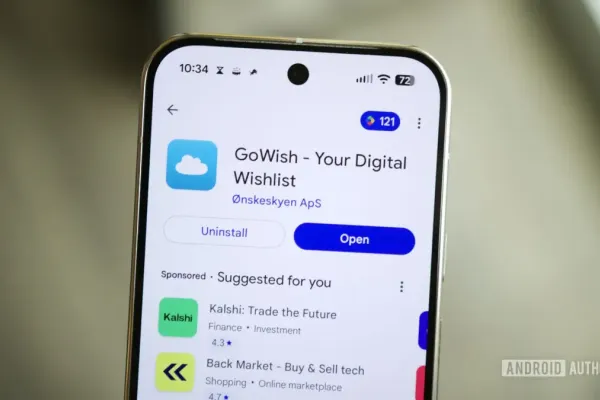 GoWish Tops App Charts During Holiday Season