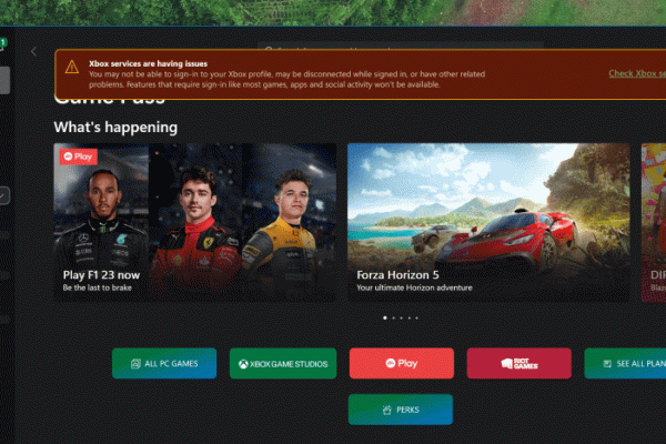 Microsoft Xbox Live Faces Sign-In Issues, Affects Game Access