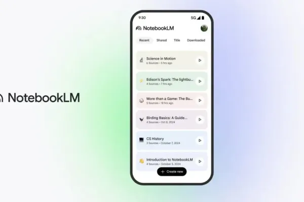 Google Introduces NotebookLM App for Android and iOS