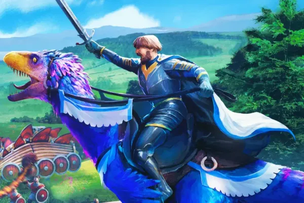 Dinolords Blends Medieval Strategy with Dinosaur Action