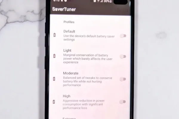 SaverTuner Extends Android Battery Life With System-Level Profiles