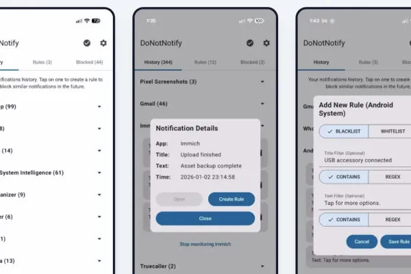 DoNotNotify App Filters Android Notifications Efficiently