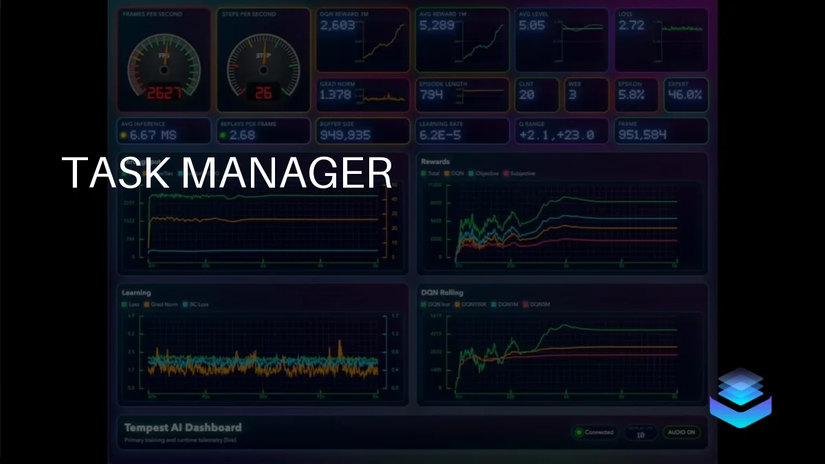 Dave Plummer's Retro Task Manager for Tempest AI