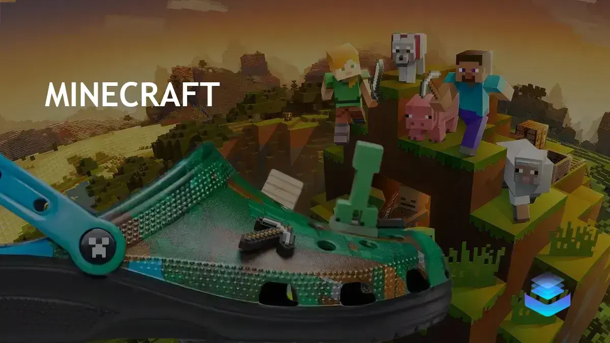 Crocs Launches Minecraft-Themed Clogs with Exclusive Jibbitz