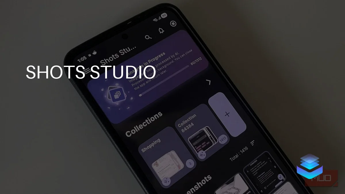 Shots Studio Enhances Screenshot Organization with AI | Maombi.com