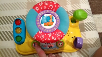 Видео обзоры игрушек - Автотренажер  Around Town Baby Driver.  VTech