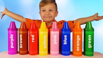 Learn colors with Crayons sorting surprises | Rainbow Pencil surprises and toys | Learning Resources